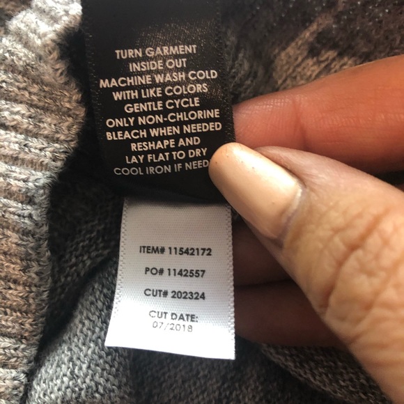 Grey Marled embellished sweater - Picture 7 of 8